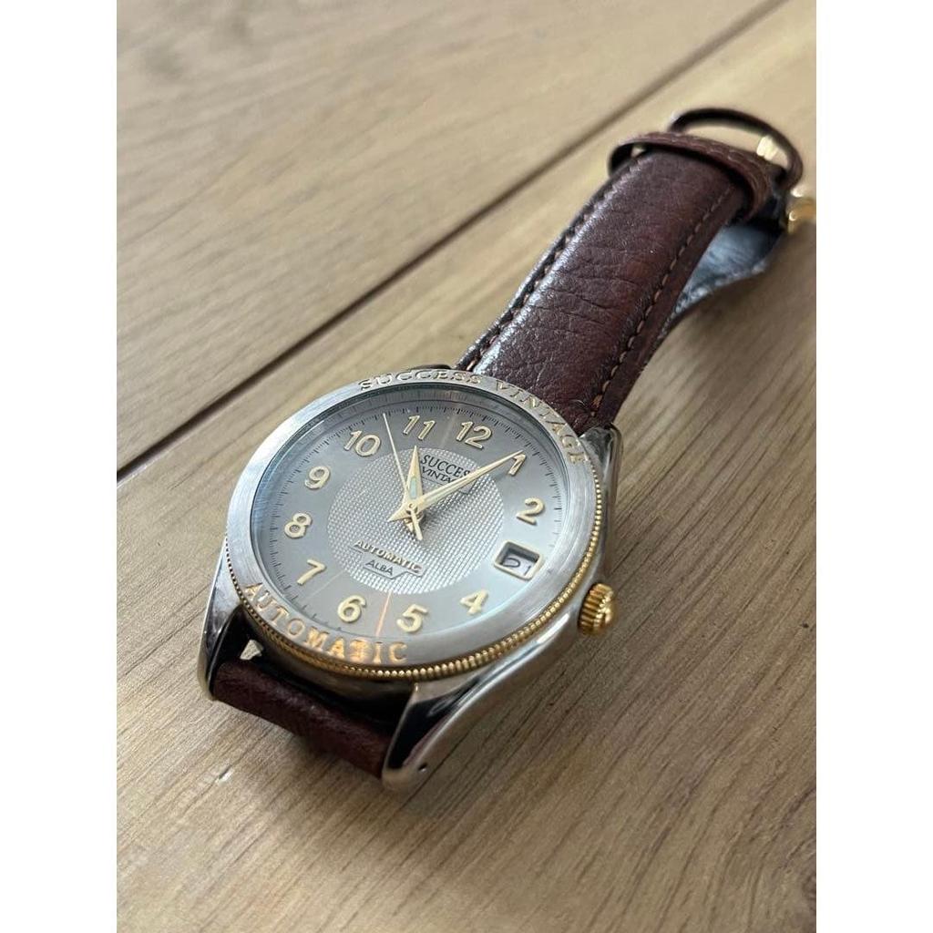Used ALBA SUCCESS VINTAGE Automatic Watch Y621-8000