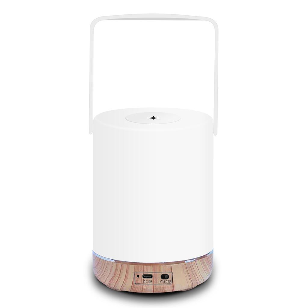 Portable LED Night Light, RGB Touch Control Lamp, 1800mAh Rechargeable Nightlight, Remote Control, 6 Dimming Levels, 1