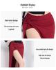 Huayu 2025 Slimming Modal Belly Dance Skirt with Sexy Slit