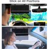 Sun Visor Extender For Car, Upgraded Polarized Car Sun Visor Extender With PC Lens, Velcro Design Convenient Adjustment Position, Filtering Glare, UV
