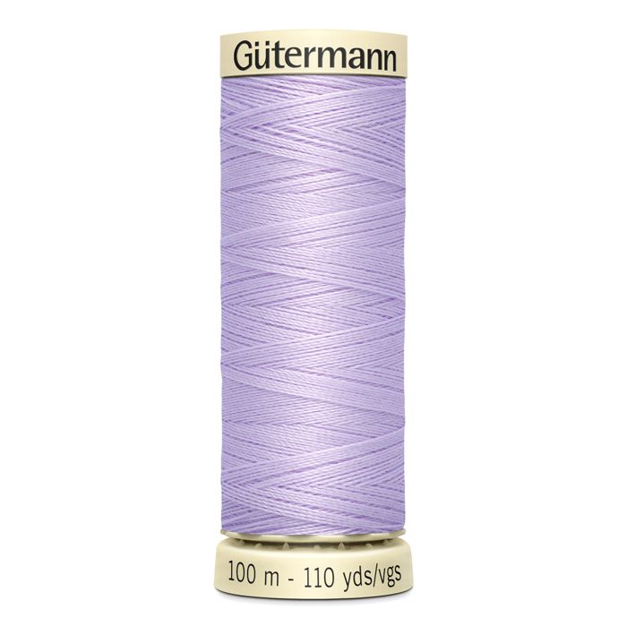 Lot de 5 bobines 100m Fil 100% polyester Gutermann Ref 788988 - Att 442 - iris
