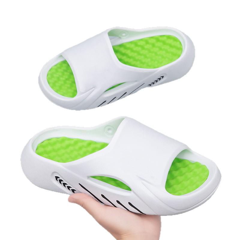 Herren Übergröße Sommer Outdoor Rutschfeste Sportliche Flip-Flops mit Dicken Sohlen