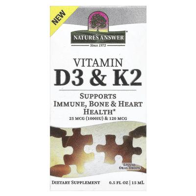 Vitamin D3 & K2, 15Ml(0.5Fl Oz)