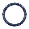Miyabi MHC-BQW-MLNV Extra Thick Steering Wheel Cover, Break Quilt, Double Stitched Diamond, ML, Navy.