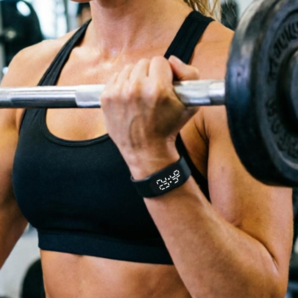 Vibrierendes Alarm-Armband mit Fitness-Tracking Wasserdichte Stumme Weckuhr Armband Vibration Schlaf-Armband Zeitmessung Armbanduhr