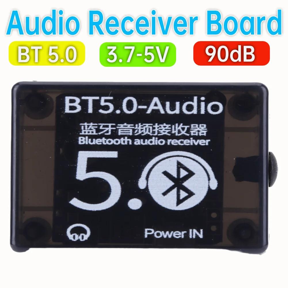 Professional Bluetooth 5.0 Audio Receiver Board BT 5.0 MP3 Lossless Player Wireless Stereo Music Amplifier Module With Case
