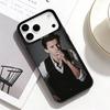 Youthful Charm Star T-Tom Holland Phone Case For iPhone17,16,15,14,13,12,11 Plus,Pro Max Black Border Silver  Plated Cover