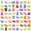 10/30Pcs Cute Animal Squishy Toys Boy Girl Birthday Party Favors Pinata Filler Kids Christmas Gift Soft Sticky Stress Relief Toy