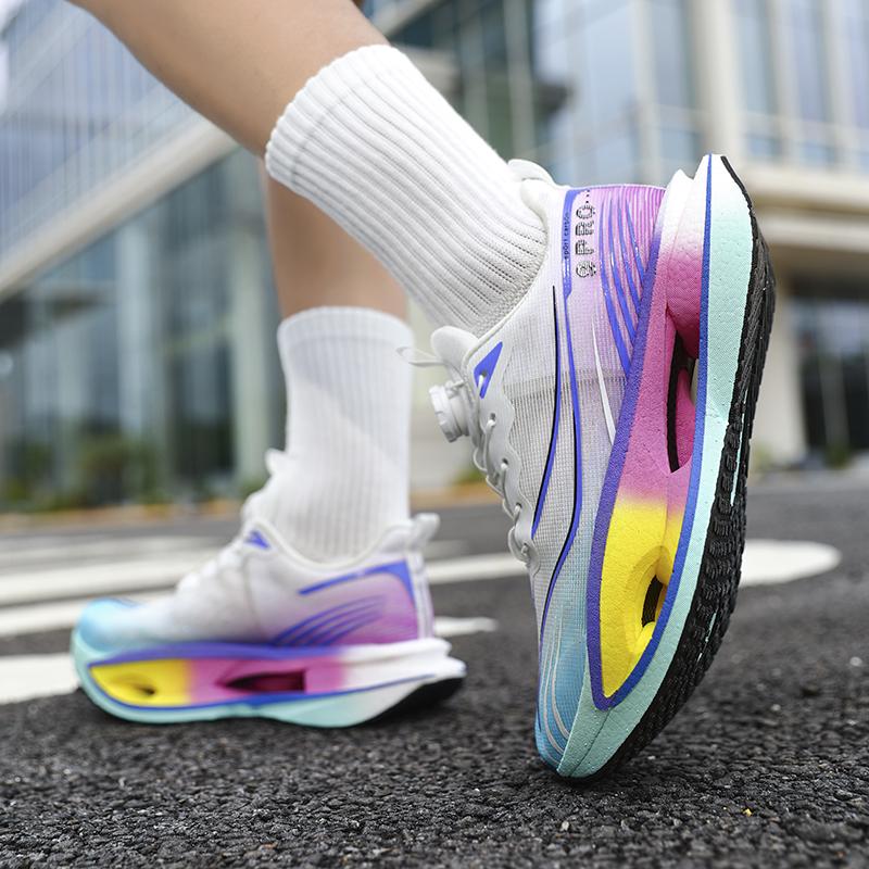 Pánské Samootáčivá přezka Sportovní Běžecké Pohodlné Atletické Protiskluzové Tenisky Uhlíková deska Speciální Prodyšné Lehké