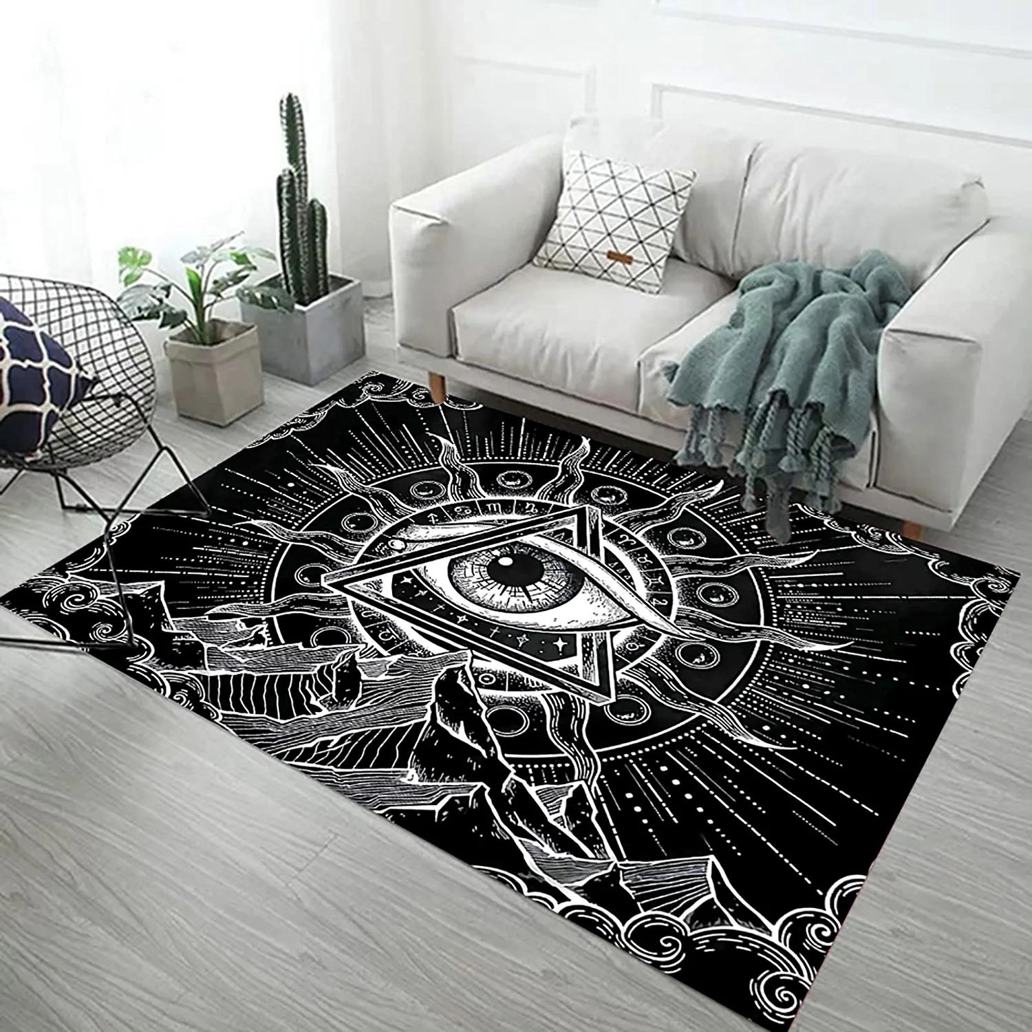 

Килимки з принтом цукрових черепів і троянд Міцні килимки для передніх дверей Килимок для прихожих Нековзкі вбираючі килимки для декору вітальні та спальні 40x120cm