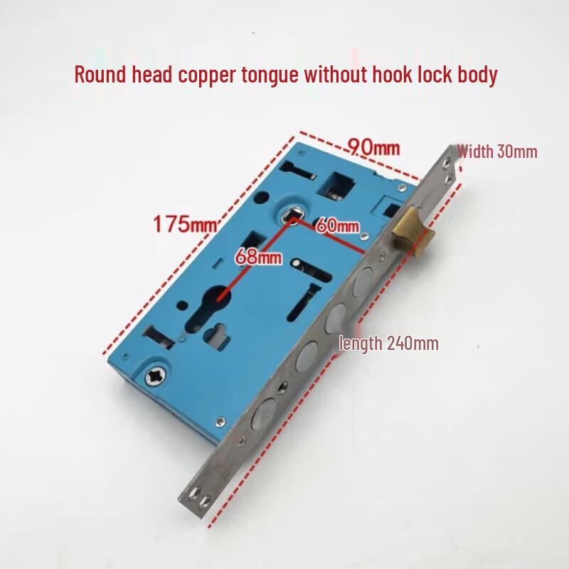 Anti-Theft Door Lock Body