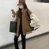Spring Autumn Women Baseball Jackets Harajuku Casual Loose Pockets Korean Bomber Sweatshirt Uniform Streetwear Tops Coats