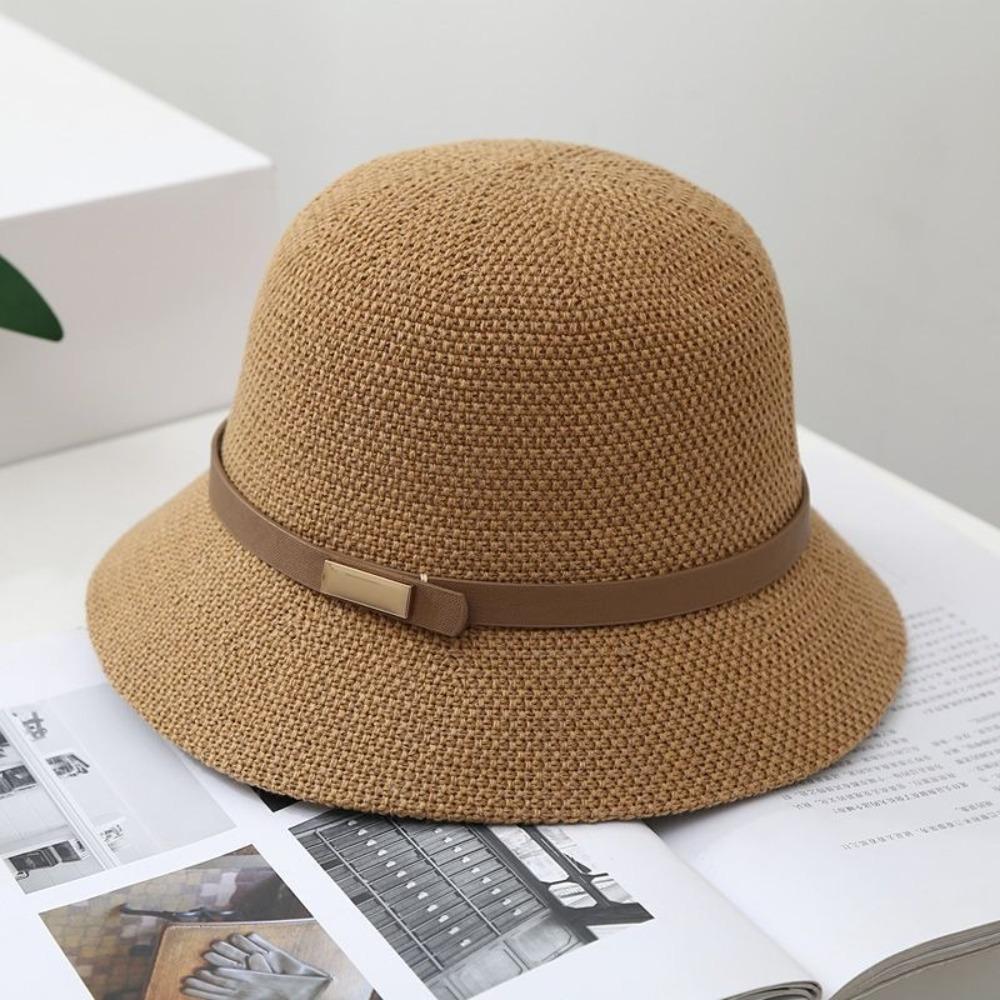 New Anti-Sun Bucket Hat Anti-UV Folding Sunscreen Hat Hollow Breathable Fisherman Hat Summer