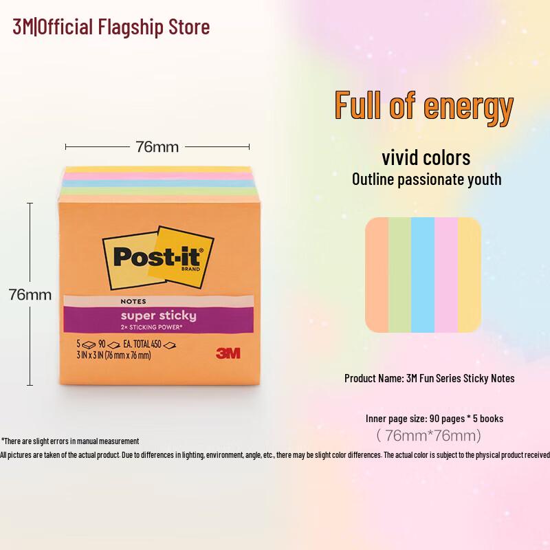 3M Floral Wonderland Post-it Notes