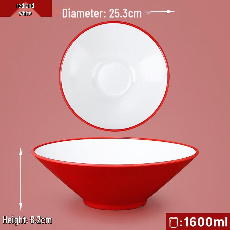 Commercial Melamine Douli Noodle Bowl