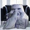 Charlie Kirk Creative Meme Funny Blankets Velvet Printed Blue Baby Multifunction Lightweight Throw Blankets for Home