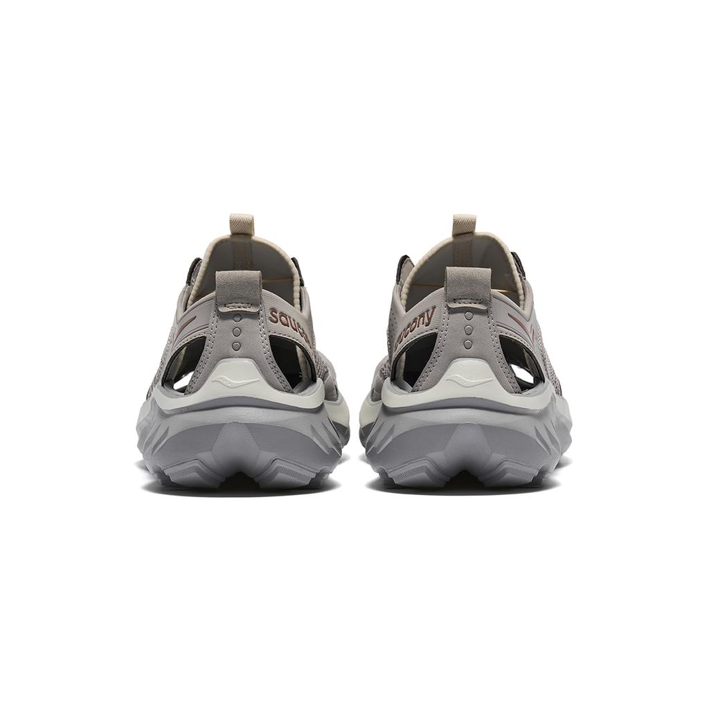 Saucony Cradle Mt Comfortable Versatile Synthetic Leather Breathable Lightweight Low Top Running Shoes Unisex Running Shoes Gray S28904-6