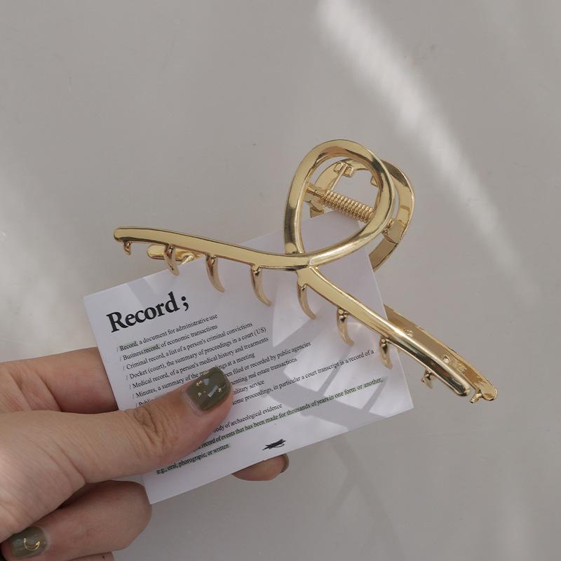 

Women s Temperament Alloy Clip Hair Accessory золотой