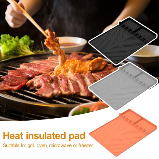 

Изоляционная прокладка, силиконовый коврик для инструментов, жаропрочный гибкий защитный коврик для столешницы для домашней кухни