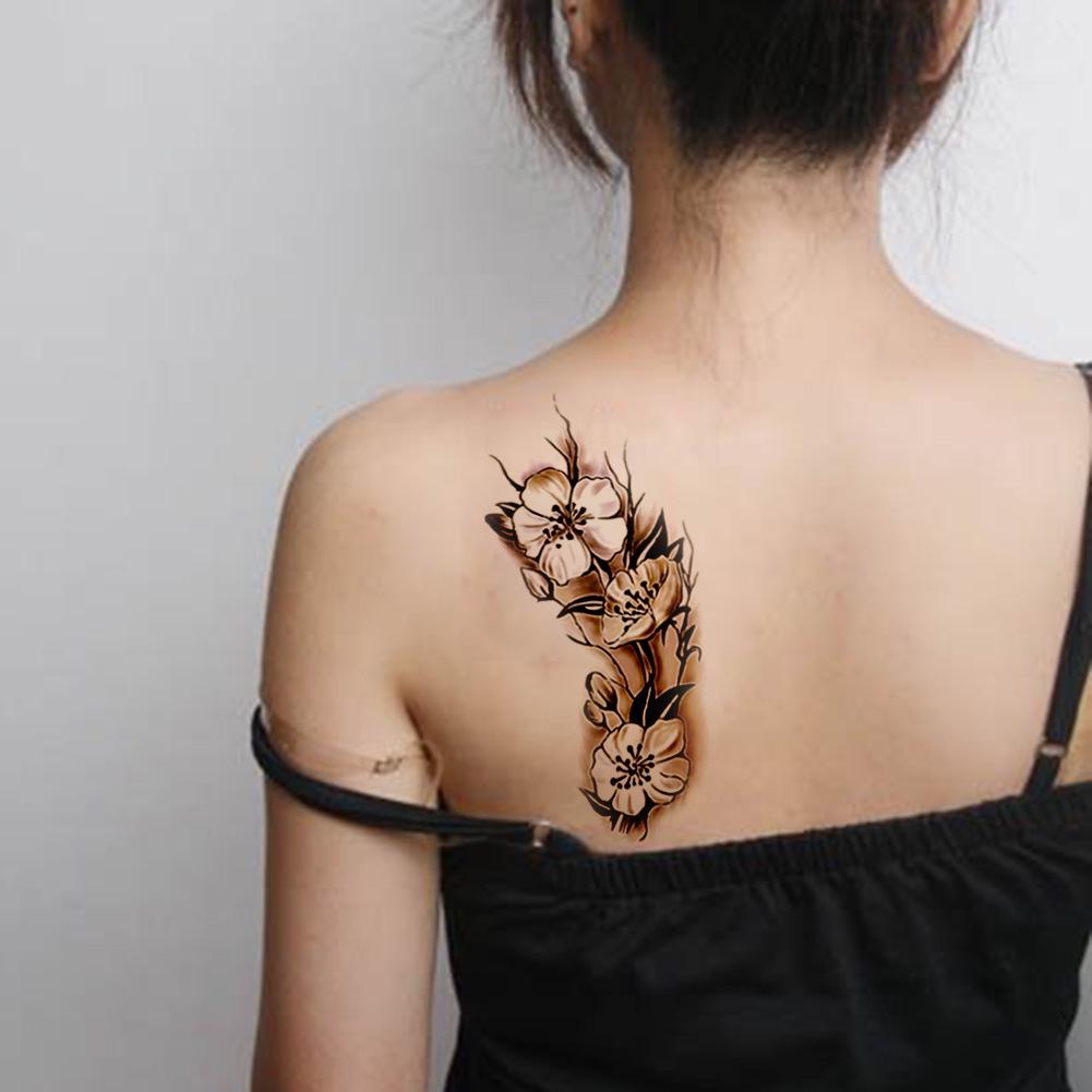 New 1 Sheet Women Waterproof Temporary Fake Tattoo Sticker
