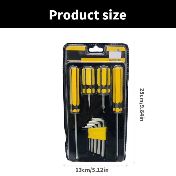 L Shaped Hexagon Wrench Hex Key Spanner Screwdriver Hexagon Head Replacement Repairing Tool for Repairing Bike Furniture