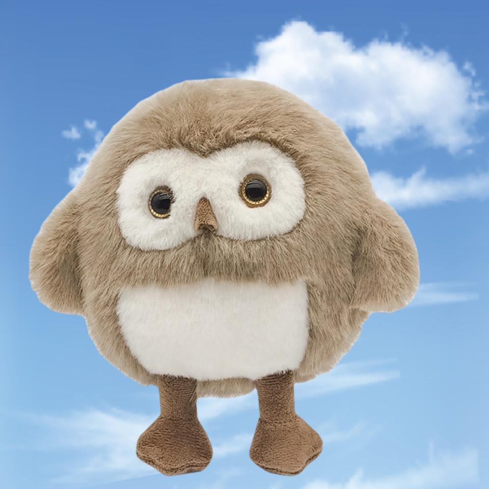 Scarf Plush Hedgehog Toy Animals Stuffed Doll Owl Girls Kids Birthday Gifts