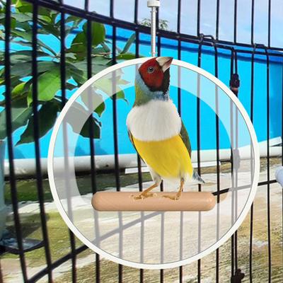 Stojak na ptaki Klatka Żerdź Conures Akcesoria dla zwierząt Kakadu Kubek Kanarek Zabawka Huśtawka Wspinaczka Nierozłączka