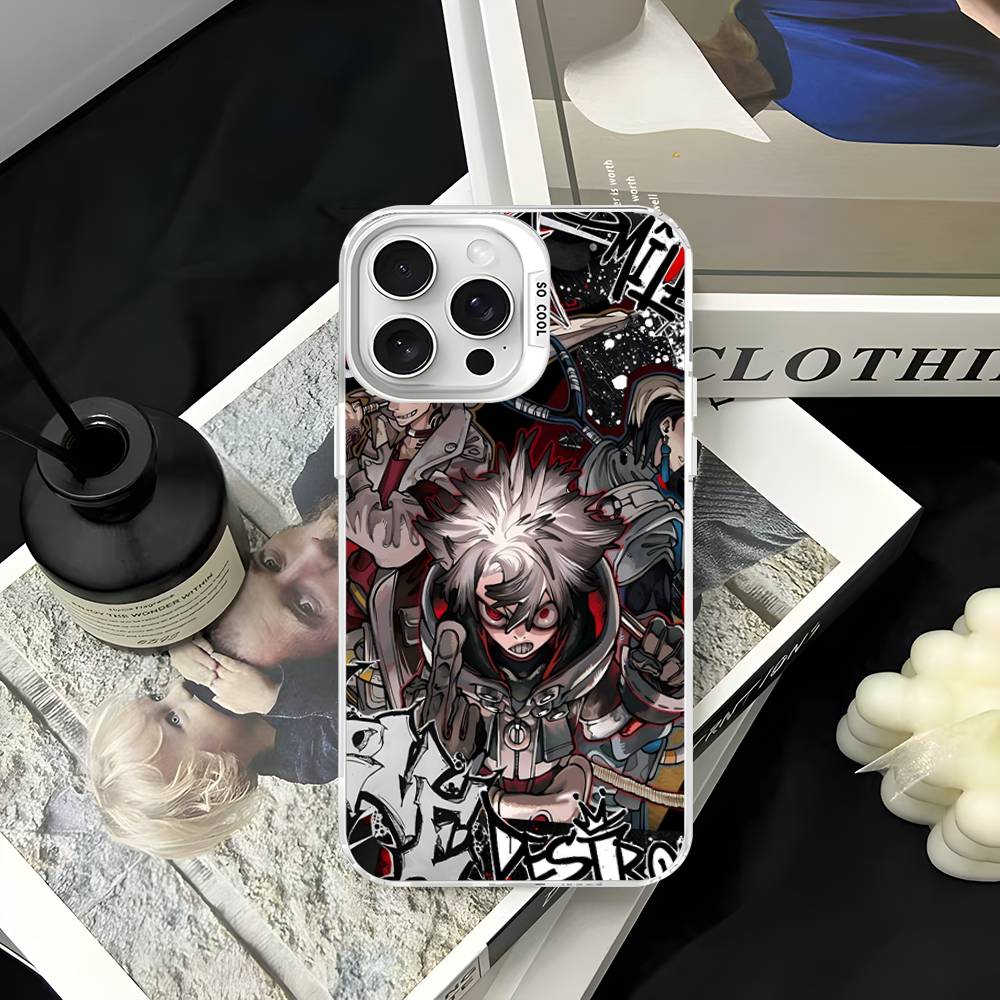 

Anime G-GACHIAKUTA Colorful Phone Case For iPhone 17 16 15 14 13 12 11 Pro Max Plus Matte Cover iPhone 11