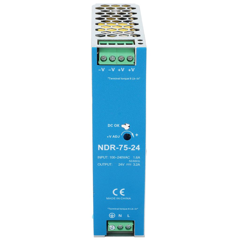 BERM Switching Power Supply for PLC NDR-75-24 75W 24V 3.2A 100-240VAC Input Voltage