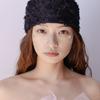 Poesiedame ROSE VEIL HEAD BAND IN BLACK