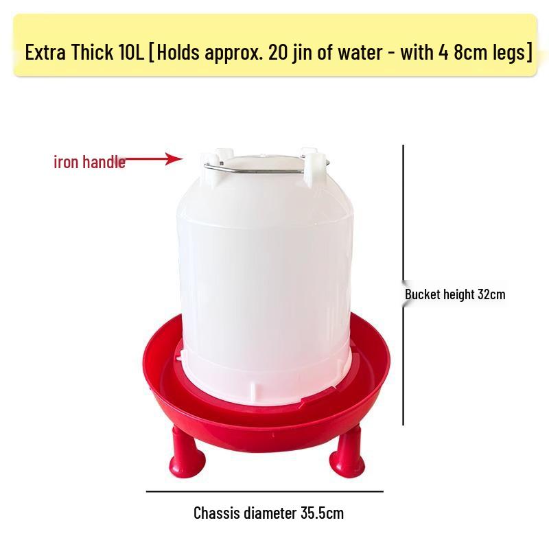 Antifreeze Heated Kettle for Poultry