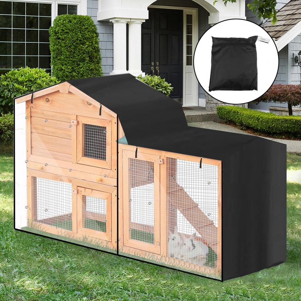 Meerschweinchenstallabdeckung Kaninchenstallabdeckung Verstellbarer Kordelsaum