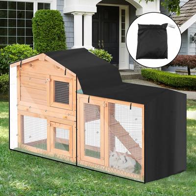 Guinea Pig Hutch Cover Rabbit Hutch Cover Adjustable String Hem