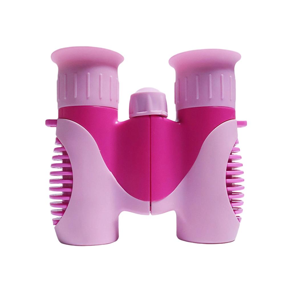 Kids Foldable Binoculars 8x Magnification Plastic Construction Perfect for Birding Camping Hiking Outdoor Activity