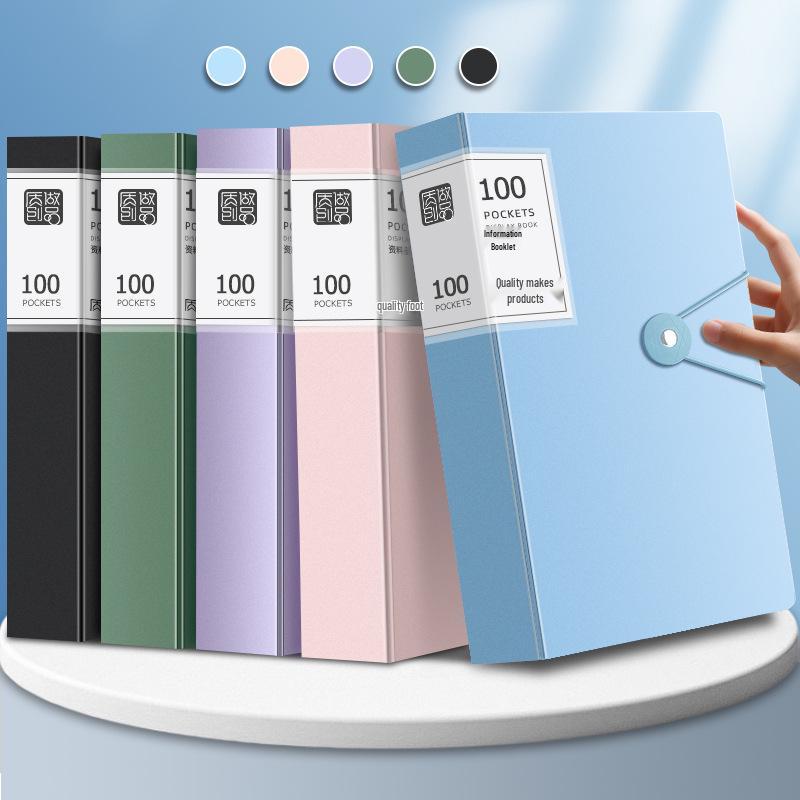 A4 Transparent File Folder and Paper Storage Organizer
