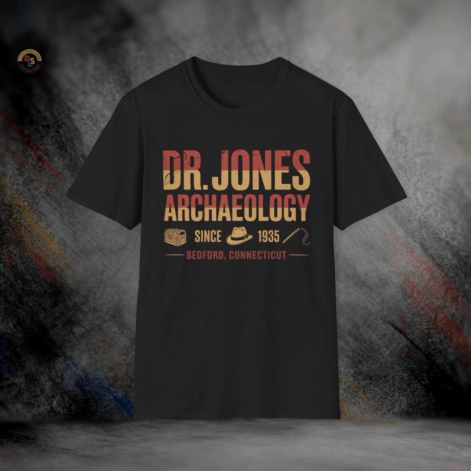 Dr Jones Archaeology Indiana Jones T-Shirt | Softstyle Tee XXL