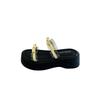 Fashion 2025 New Shoes Ladies's Slippers on A Wedge Luxury Slides Slipers Women Platform Designer Fashion Female Shoes Ladies's Slippers