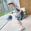 Boys' Quick-Dry Basketball Vest & Shorts Set