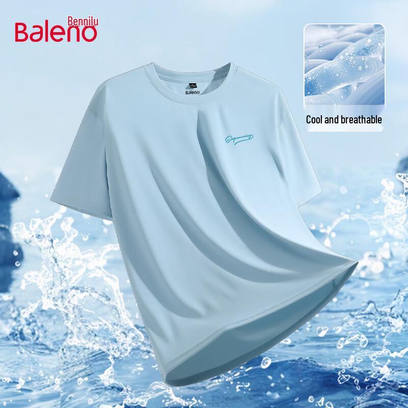 Baleno Men s Cool-Sense Lightweight Short-Sleeve T-Shirt M