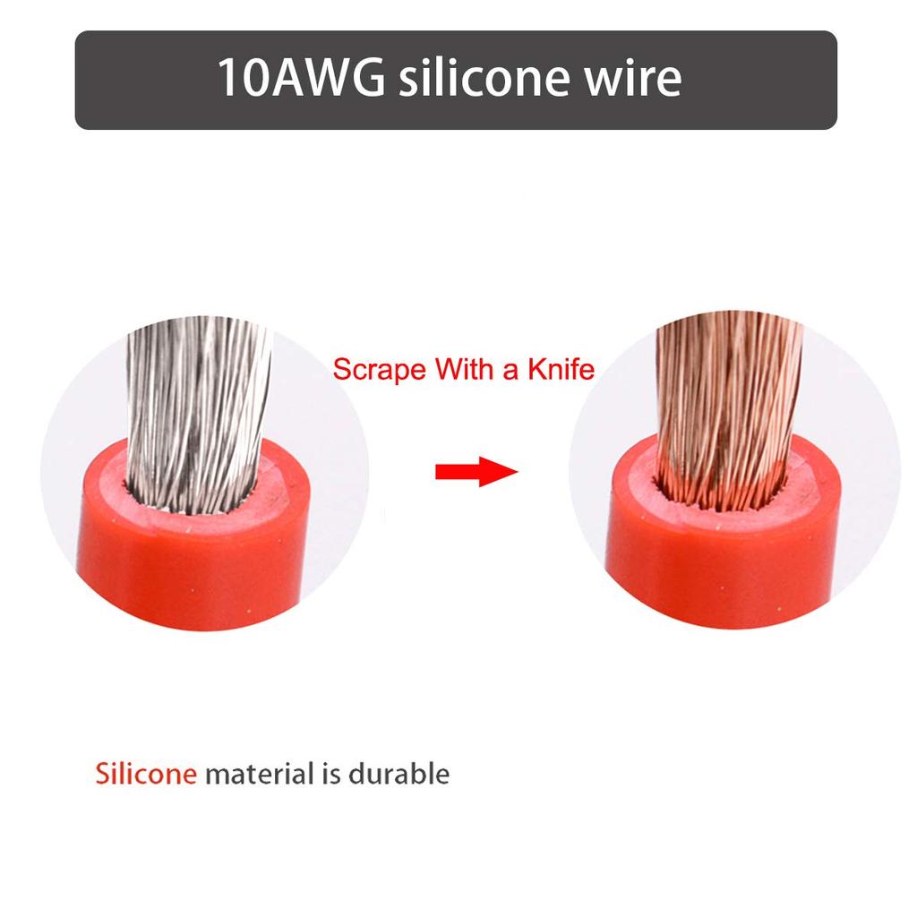 SPARKING 10AWG SAE Extension Cable - SAE Extension Cord DC Power Automotive Extension Cable