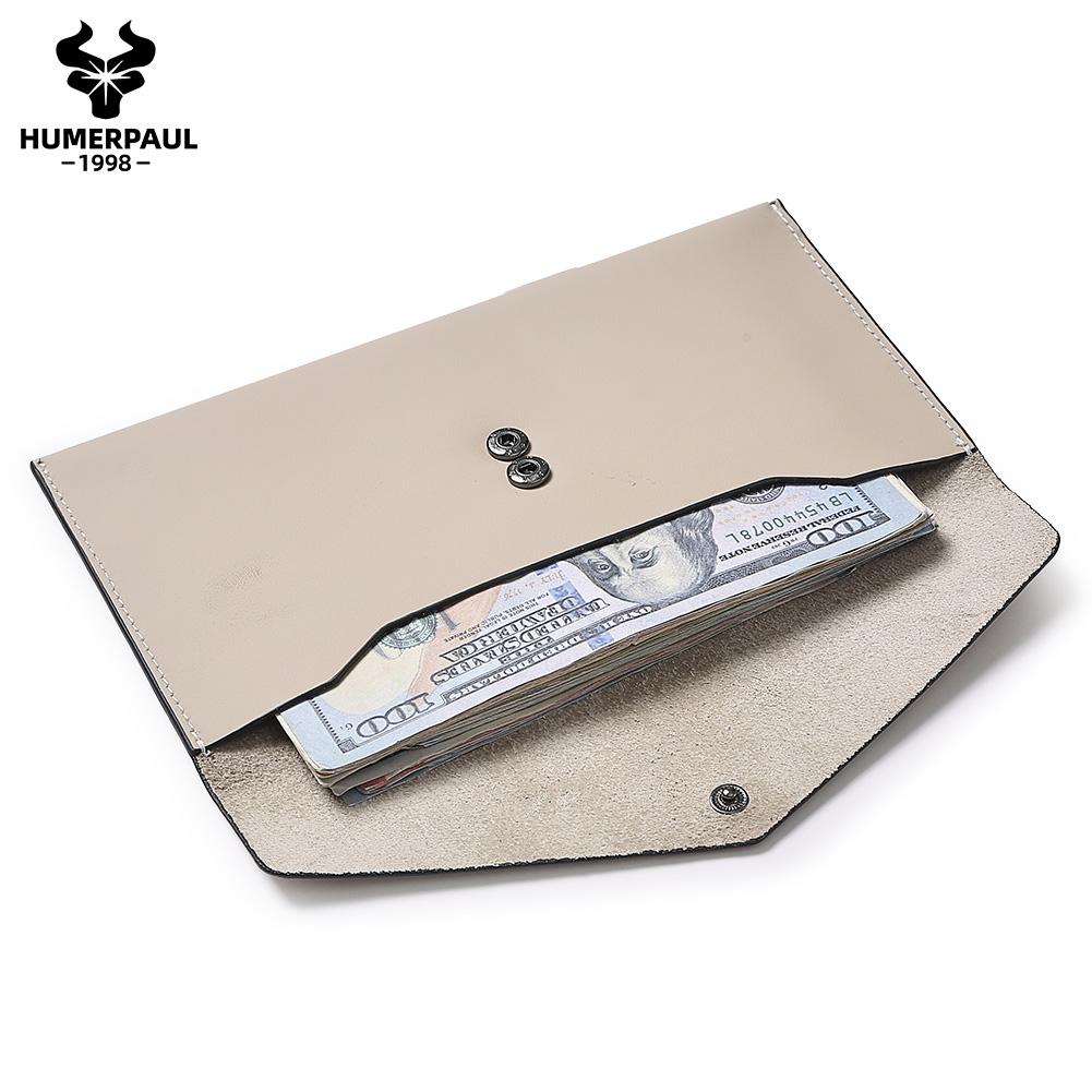 Humerpaul Ladies Thin Wallet Can Hold Multiple Large Banknotes Can Hold Mobile Phones Bank Cards Passport Books