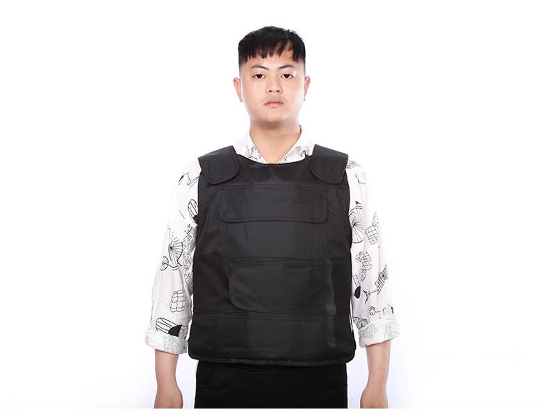 Stab-Proof Security Vest - Durable Protective Wear for Duty Guards