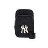 New York Yankees NY Embroidered Logo Sports Trend Corduroy Phone Bag Shoulder Crossbody Bag Unisex Bags Black 3ACRH0316-50BKS