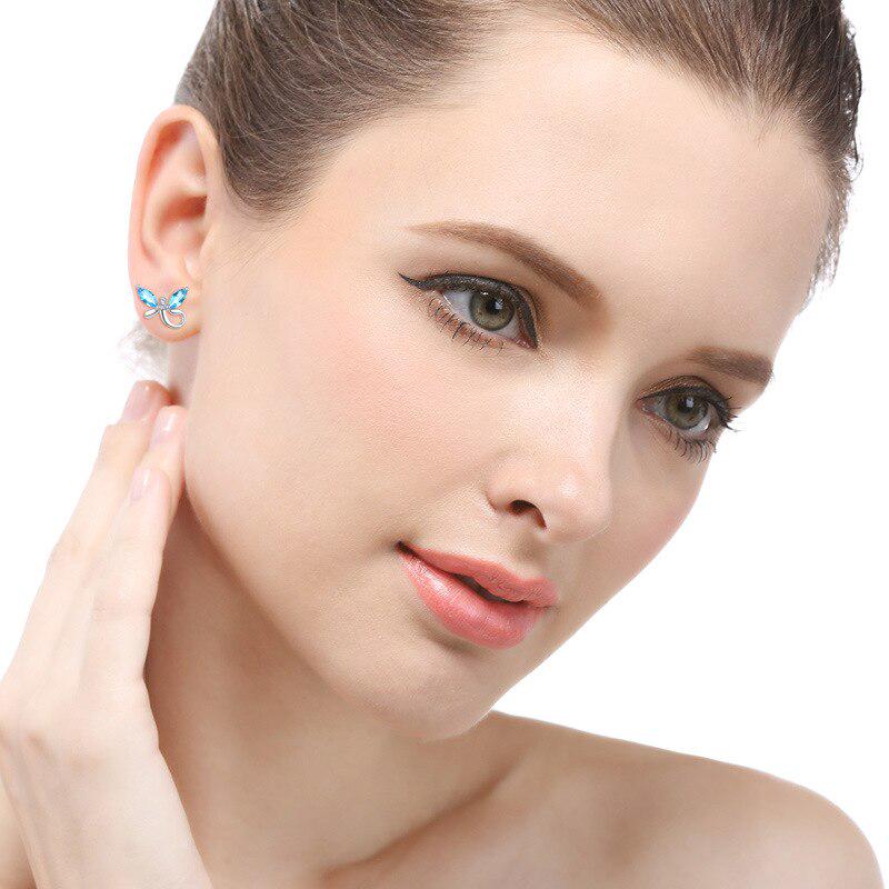 Pendientes Tancise de Plata de Ley 925 con circonita, pendientes colgantes para mujer, regalos de fiesta de boda