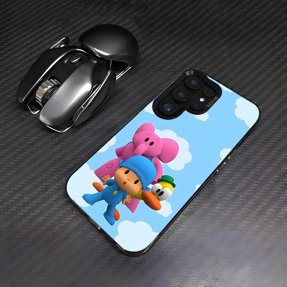 

Pocoyo Phone Case For Samsung S26 S25 Plus S20 S20 Plus S22 Ultra S23 FE S21 Plus S21 Ultra Colorful Cover Galaxy S215G-1