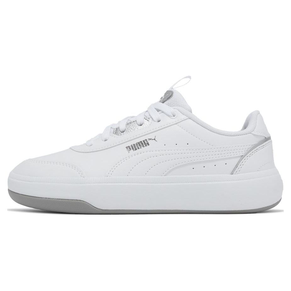 

PUMA Tori Pop-Up Metallics Women s Casual Sneakers White Silver 392490-02 36