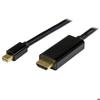 Mini DisplayPort To HDMI Adapter Cable - STARTECH.COM - 1 M - 4K - Black - Male/Male