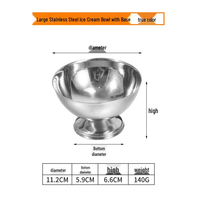 ZISIZ Stainless Steel Divided Serving Plate