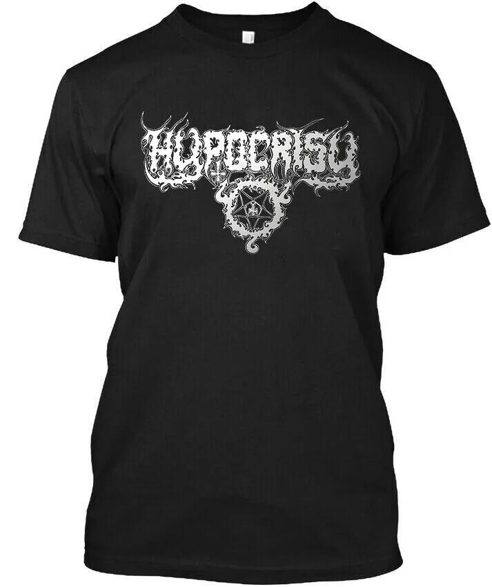 Unisex Short Sleeve Crew Neck Cotton T Shirt Hypocrisy Osculum Obscenum Swedish Death Metal Band XL