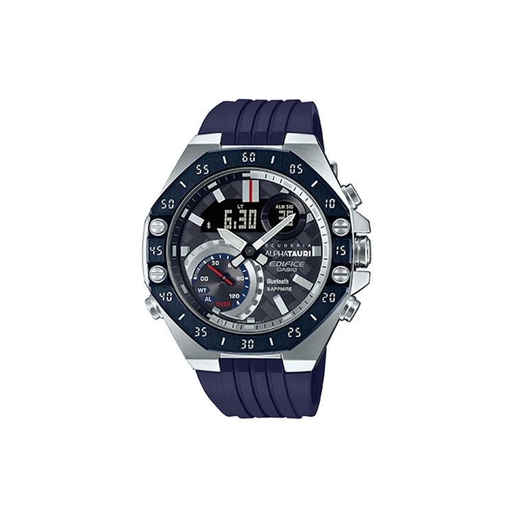 CASIO Vīriešu EDIFICE Zila pulksteņa ECB-10AT-1A